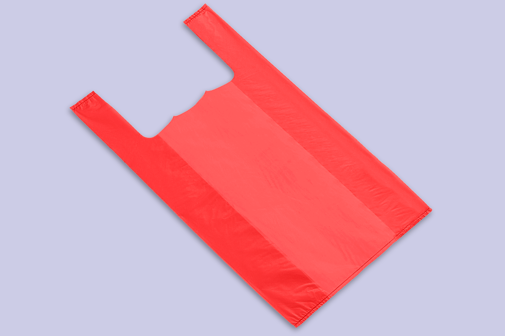 Red HDPE Vest Carrier 01