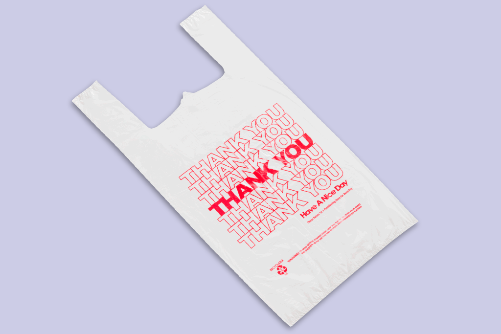 Degradable HDPE Vest Carrier 02