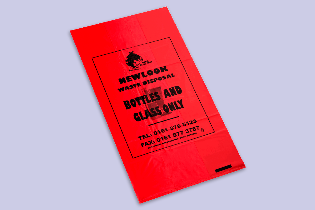 Printed Polythene Sack 02